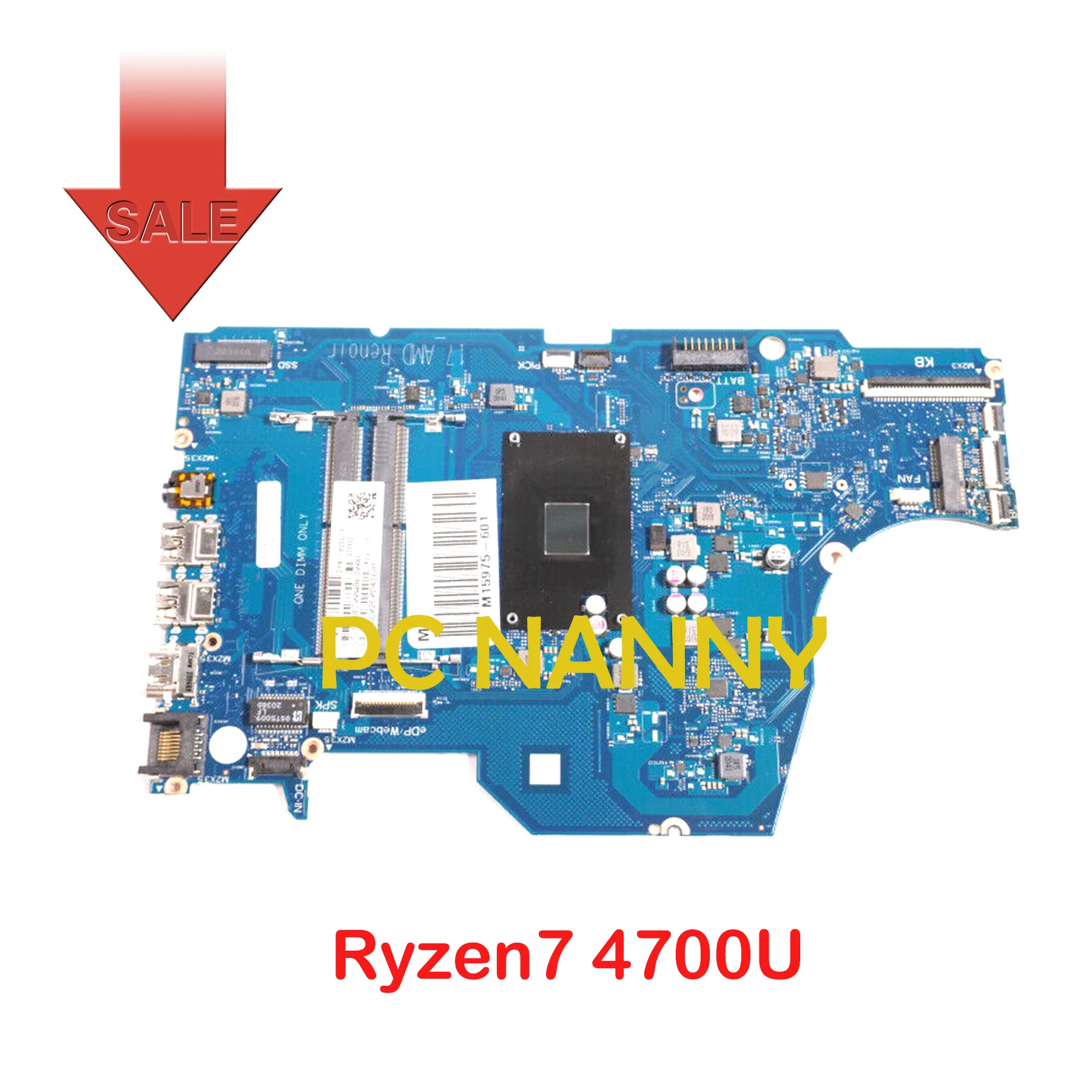 

Материнская плата PCNANNY для HP 17-CA, материнская плата AMD Ryzen5 4500U Ryzen7 4700U M15976-601 6050A3205001
