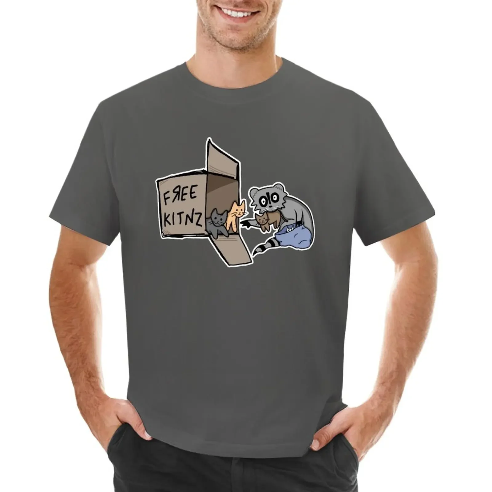 

FREE KITNZ T-shirt tees funnys plain t shirts men