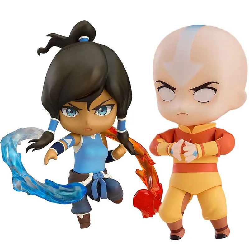 

GSC Genuine Good Smile Avatar The Last Airbender Korra Avatar Aang Kawaii Anime Action Figures Toys for Boys Girls Kids Gifts