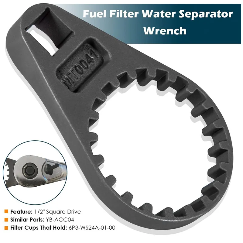 Upper & Lower Bearing Carrier Puller with Fuel Water Separator Wrench for Yamaha Johnson Evinrude Mercury Honda