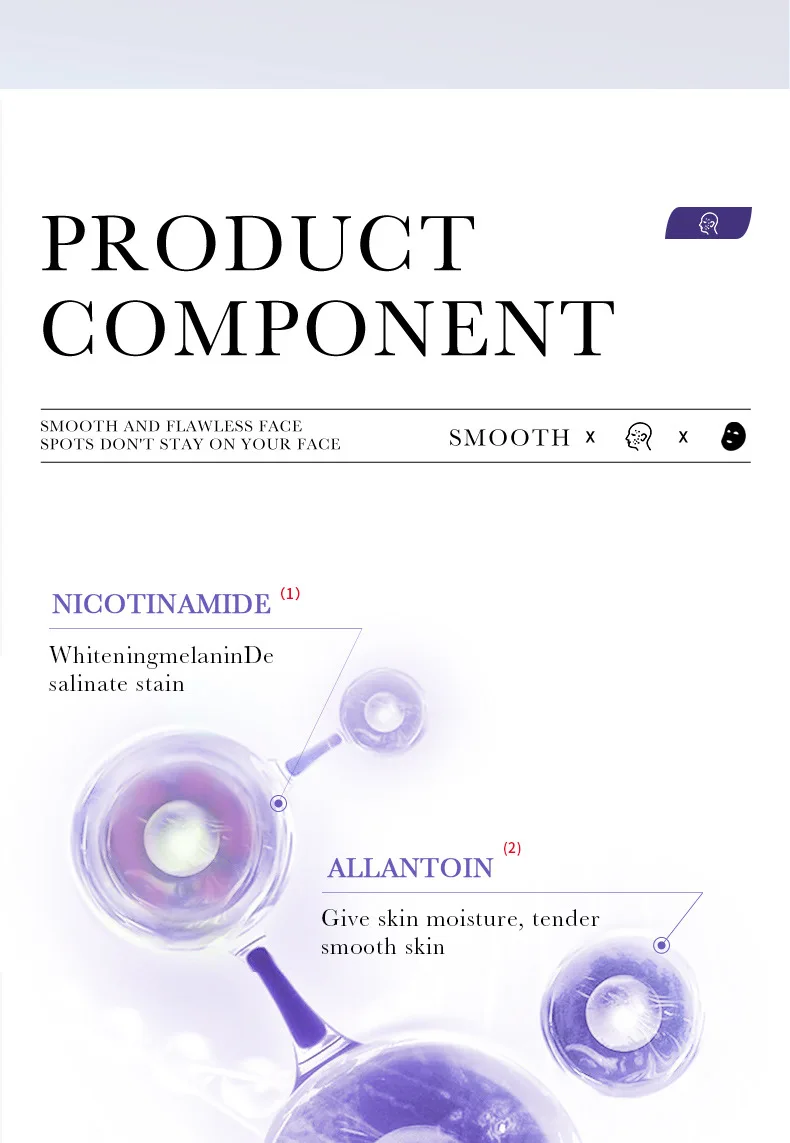 Niacinamide Whitening Freckle Mask Image 9