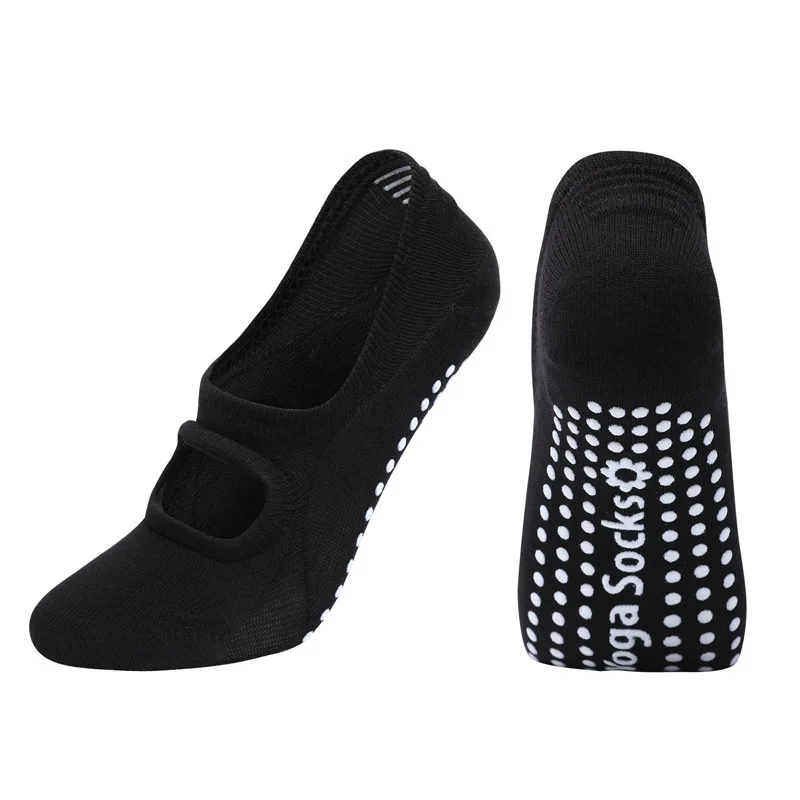 Bayan Havlu Alt Çapraz Sapanlar Yoga Çorap Kadın Bale Dans Spor spor çorapları Kaymaz Profesyonel Pilates Çorap Kadın