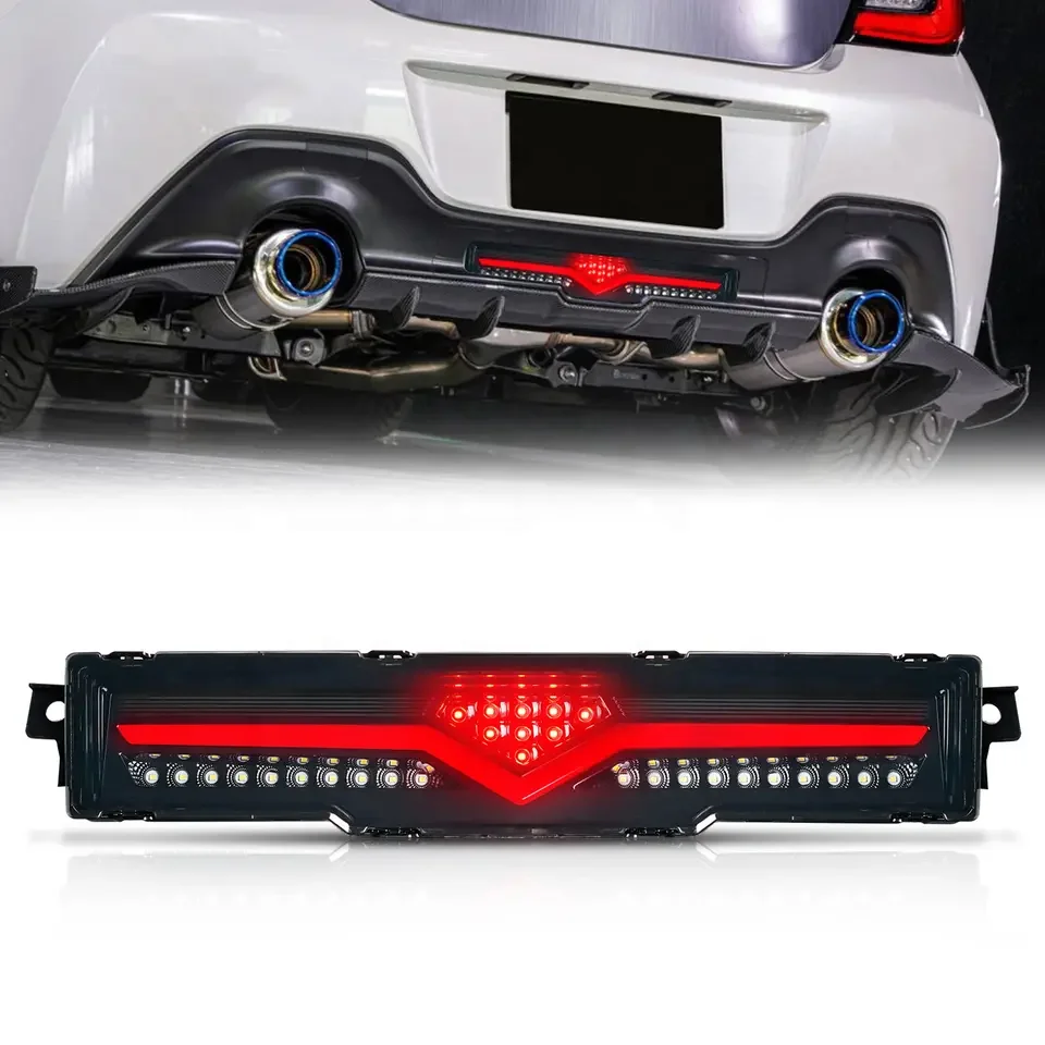 

Archaic LED Tail Light Rear Bumper for 86 GR86 2022 2023 Subaru BRZ Scion FRS 3rd Brake Accessories