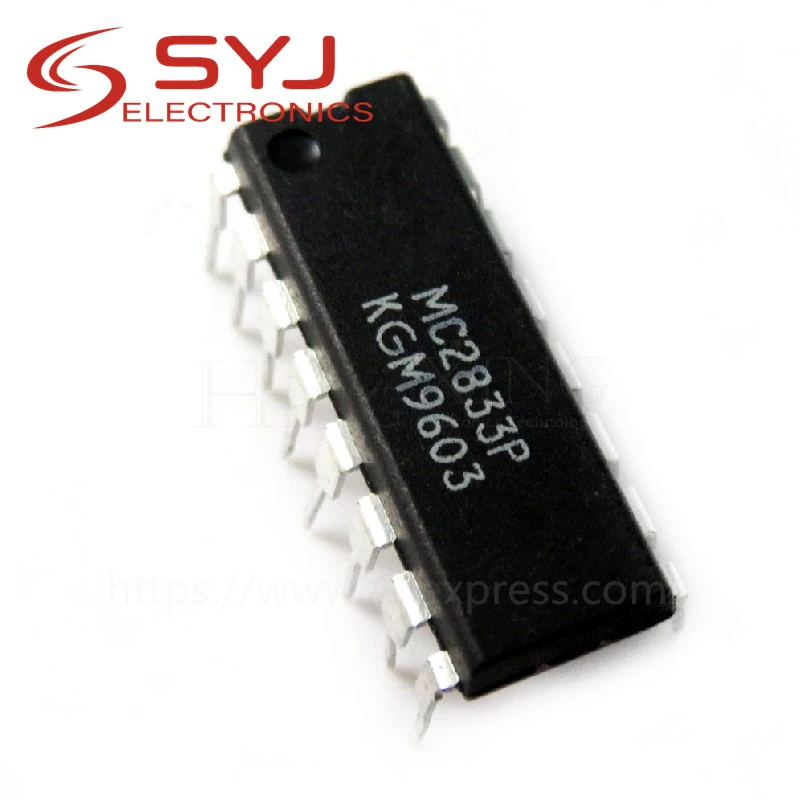 

10pcs/lot MC2833PG MC2833P MC2833 DIP-16 In Stock