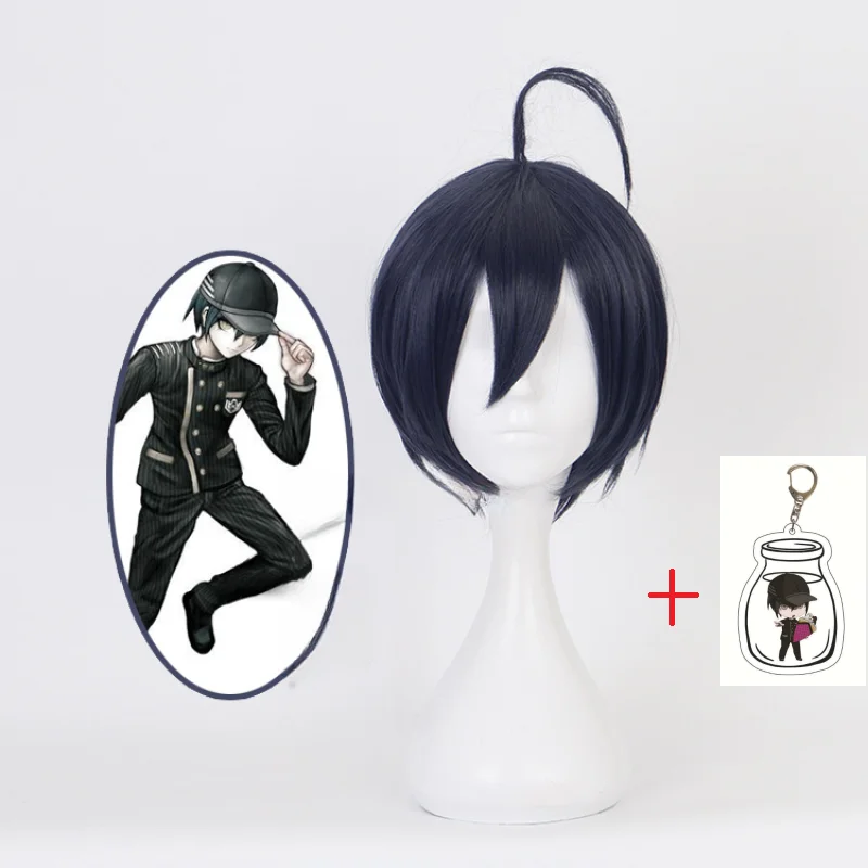 Парик мужской шуичи саихара из «Danganronpa V3: Killing Harmony», термостойкие короткие искусственные волосы для косплея из аниме «данганронпа»