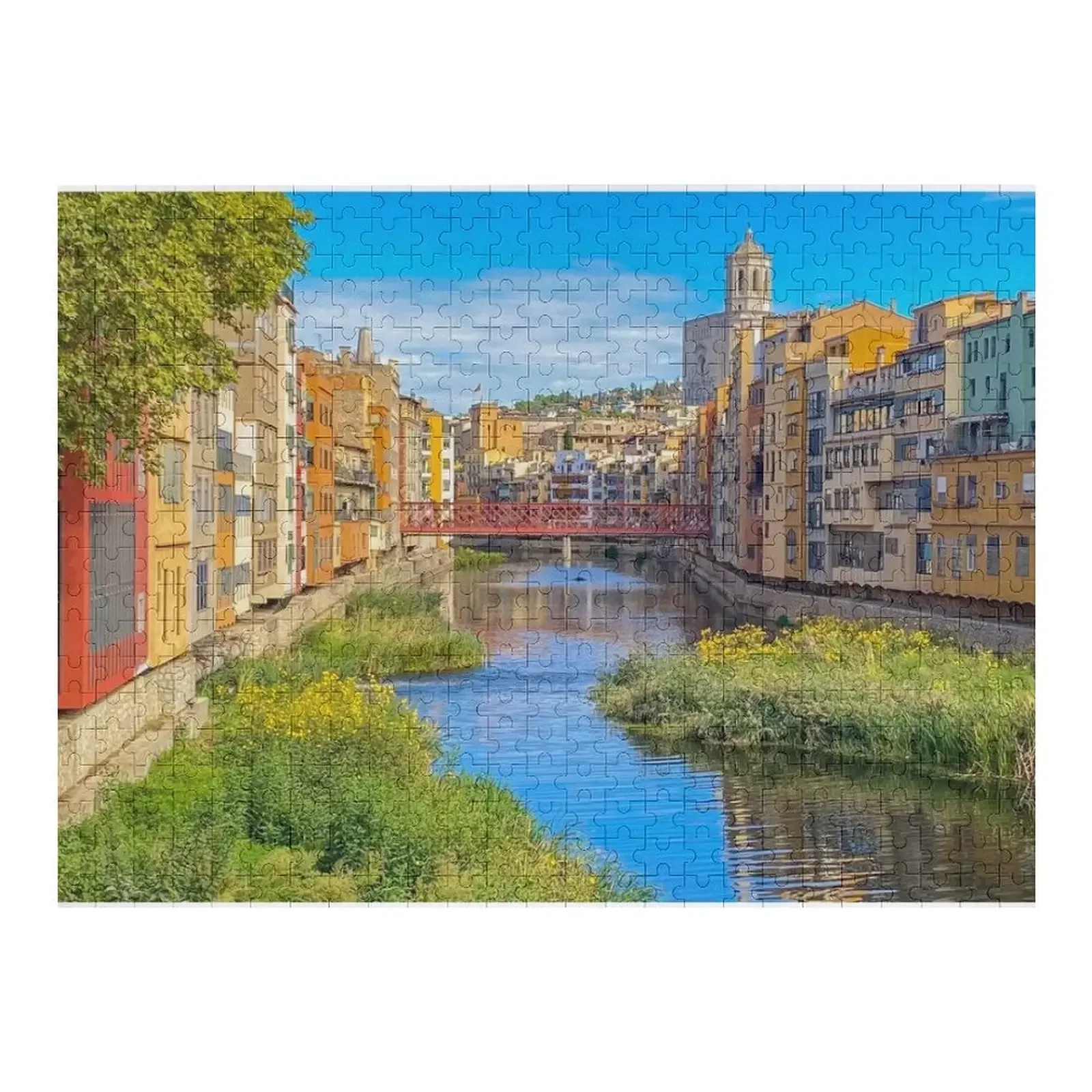 

Girona, Spain Jigsaw Puzzle Custom Photo Children Puzzle