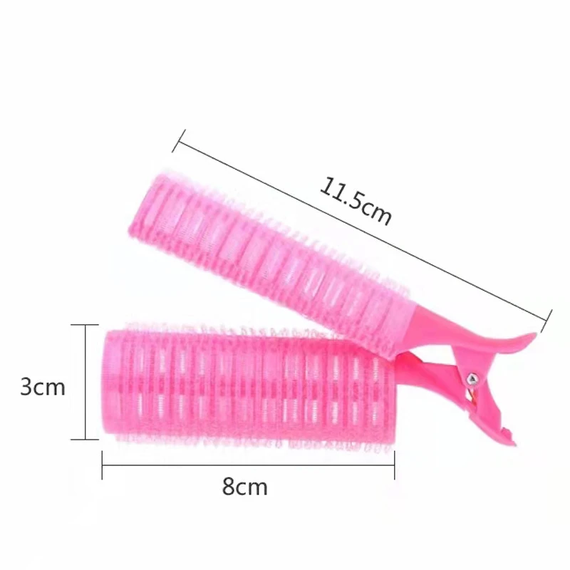 best hair clips 2Pcs Hair Accessories For Women Girls Hair Clips Tools Curlers Sleeping Overnight Portable Styling Hairpin Root Fluffy Clip Hair pink hair clips