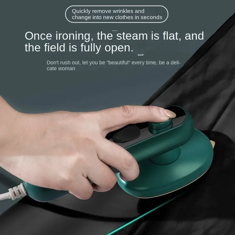 Electric 30W Mini Steam Iron Portable Wet and Dry Handheld Garment Steamer Home Travel Dorm Steam Iron Gift