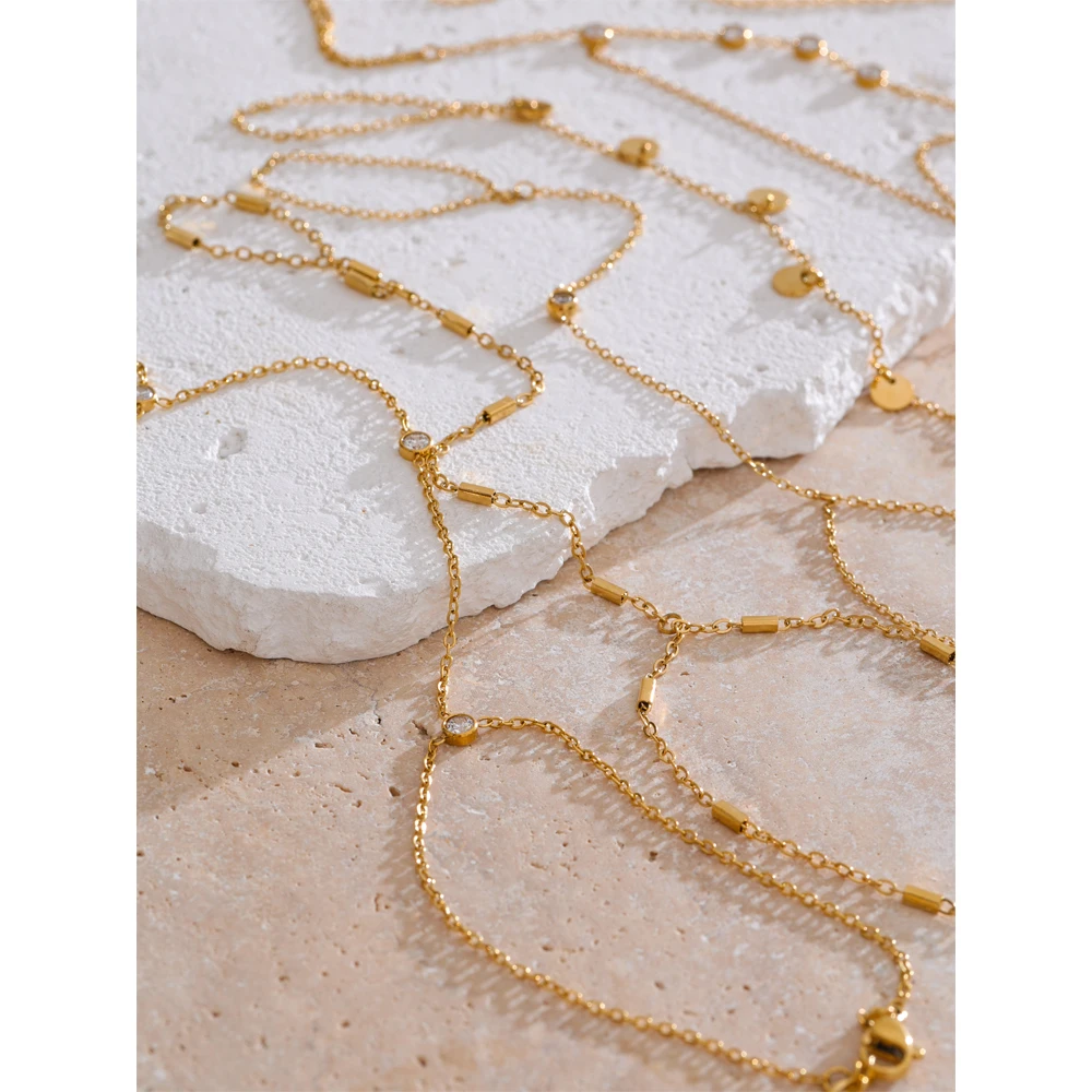 Yhpup Bracelet Zirconia Round Back