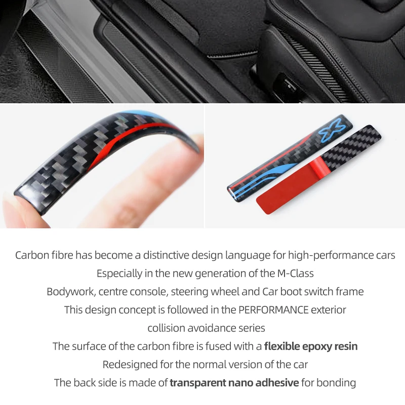 탄소 섬유 대시보드 패널 스티커, 자동차 인테리어 트림, 차체 장식 액세서리, BMW 3 시리즈 E90 E92 E93 F30 F32 F34 G20