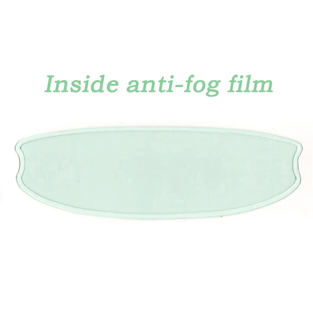 3 Styles Clear Helmet Anti-Fog Rainproof Film for Motorcycle Helmet Lens Fog Resistant Sticker Safety Driving Helmet Accessories anti-fog film 2
