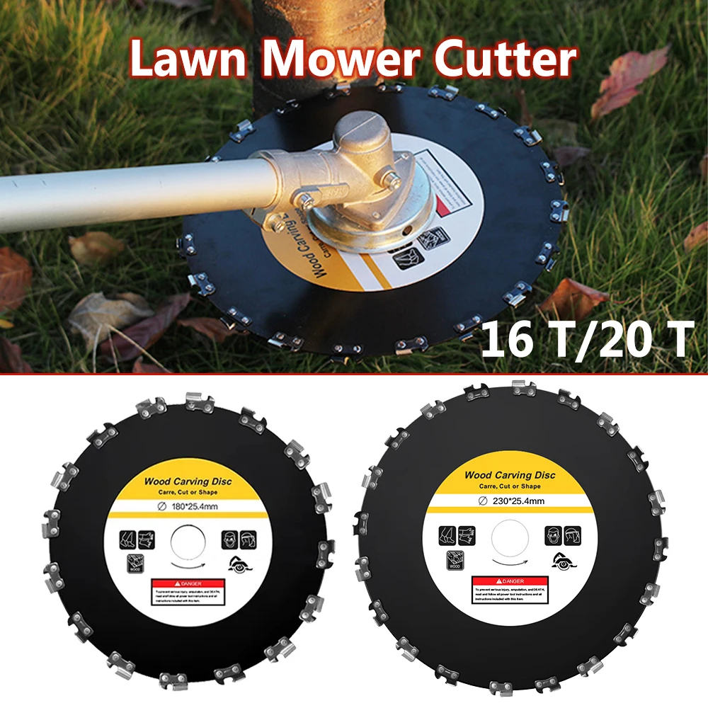1PCS Durable High-Powered Grass Cutter 16/20 Teeth Universal Tree Saw Blades for Lawn Mowers Head Supplier