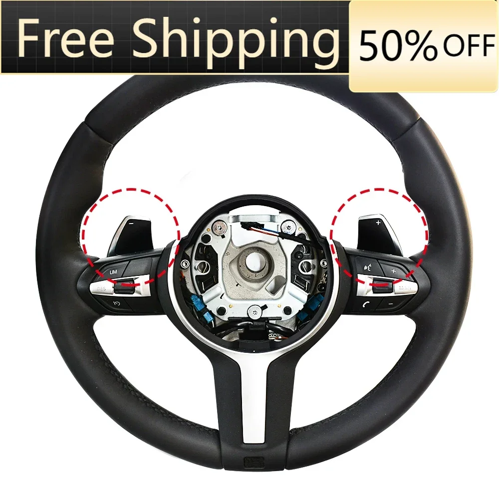 

Car Steering Wheel Shift Paddle Shifter For BMW F10 F20 F30 F32 F34 F48 F25 F26 F15 F16 1 3 4 5 Series 550D 328M M3 M6 Upgrade