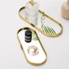 Nordic Gold Mirror Tray Light Luxury Home Jewelry Tray Rectangular Storage Tray Simple Table Decoration Ornaments Shooting Props 4