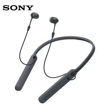 Original SONY WI-C400 Wireless Behind-Neck In Ear Headphone Sports Stereo Bluetooth  Earphone Earbuds NFC Headset Handsfree Mic 1