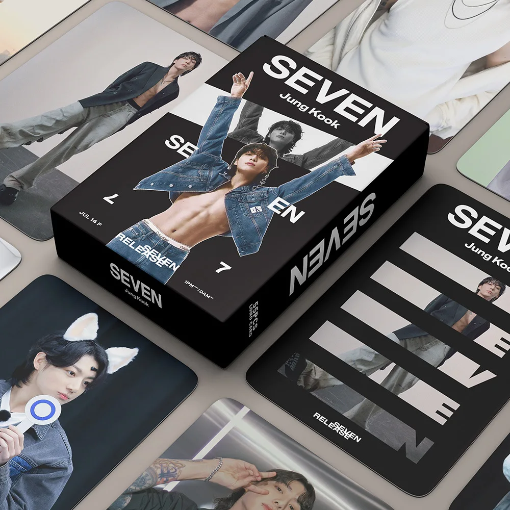 Collectible Cards 55pcs/Set Kpop Me Myself Lomo cards JK seven SOWOOZOO Photocards For fan Idol HD