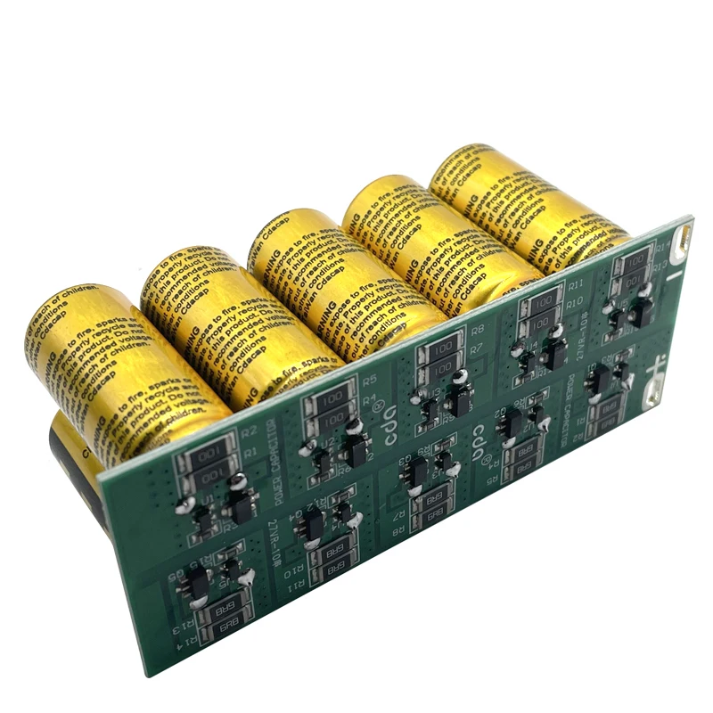 New Original 27V5F Module 2.7V50F*10 Automotive Rectifier Backup Capacitor Power Supply Capacitor Improve Energy