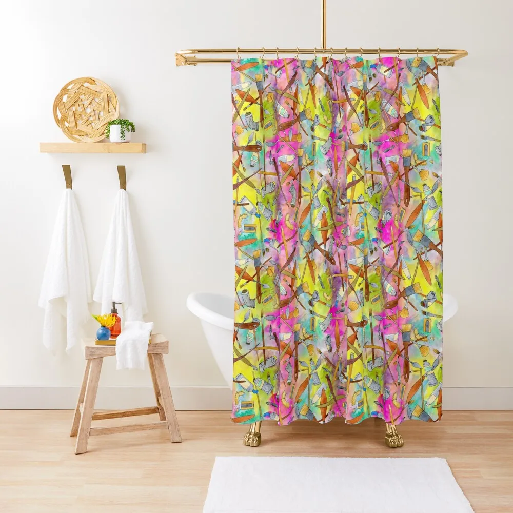 

Art Supplies!Shower Curtain For Bathroom Bathroom And Shower Luxury Bathroom Shower Fabric Anime Curtain