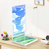 Display Case for Lego Up House​ 43217, 3MM Acrylic Display Box for Lego 43217 (No Model Set Included) 3