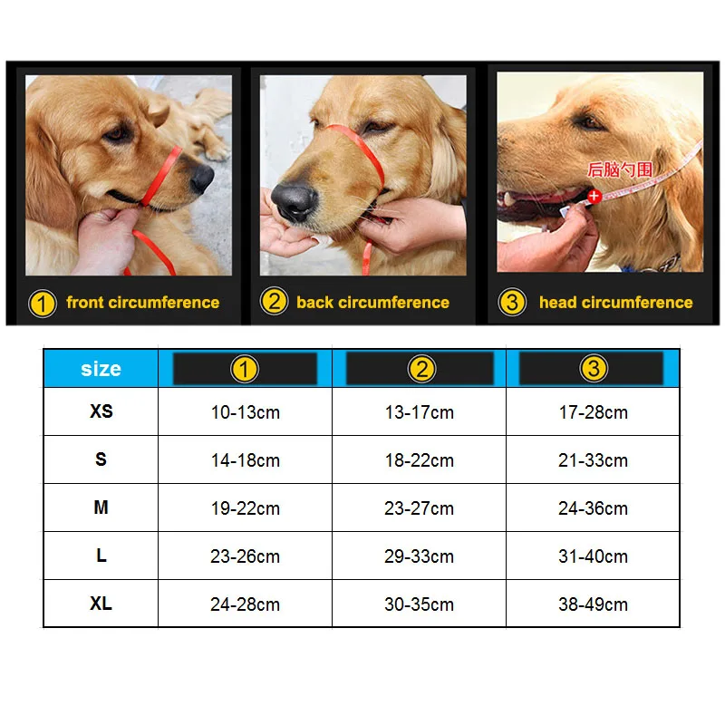 Soft Leather Muzzle for Dogs Anti-Biting Secure Adjustable and Breathable Pet Small Large Dogs Muzzle for Golden Retriever images - 6