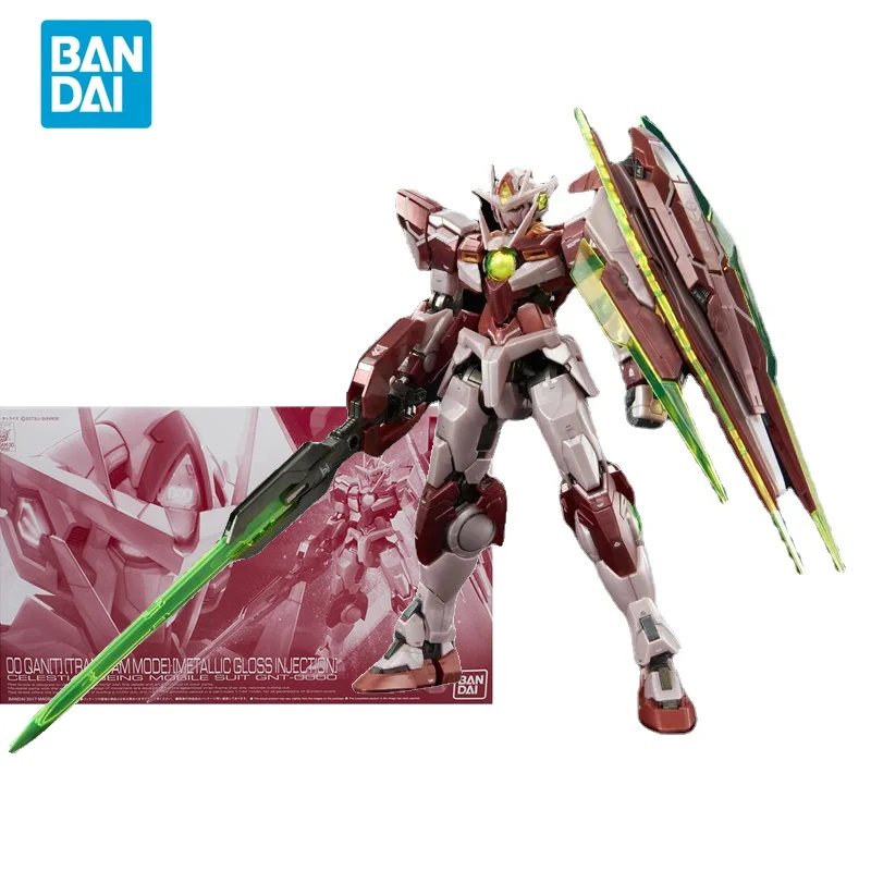 

Оригинальная аниме-фигурка Bandai GUNDAM Модель RG 1/144 OO QANT, модель в сборе, модель PB, игрушки для детей