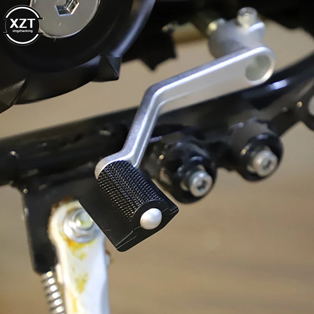 4x Motorrad Schalthebel Gummi - Universal Kickstarter Hebel Schwarz