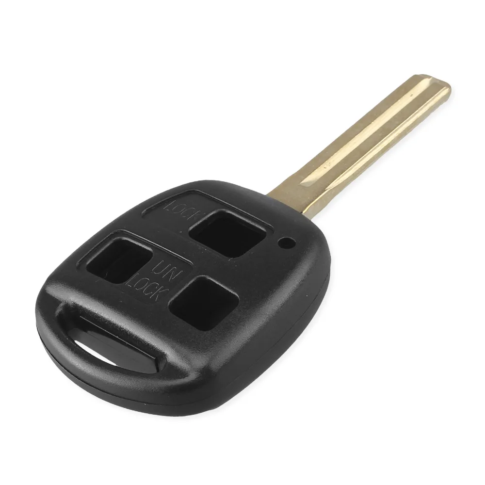 Lexus Key Fob Repair Shell Remote Key Fob Case For 2001-2005 Lexus IS300 - Black Replacement Shell Lexus Key Fob Replacement - Foto 12