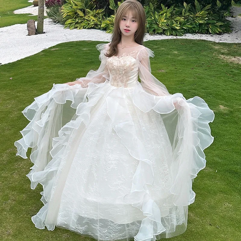 

Ladies' New Light Luxury Minority Art Exam Adult Ceremony Pettiskirt