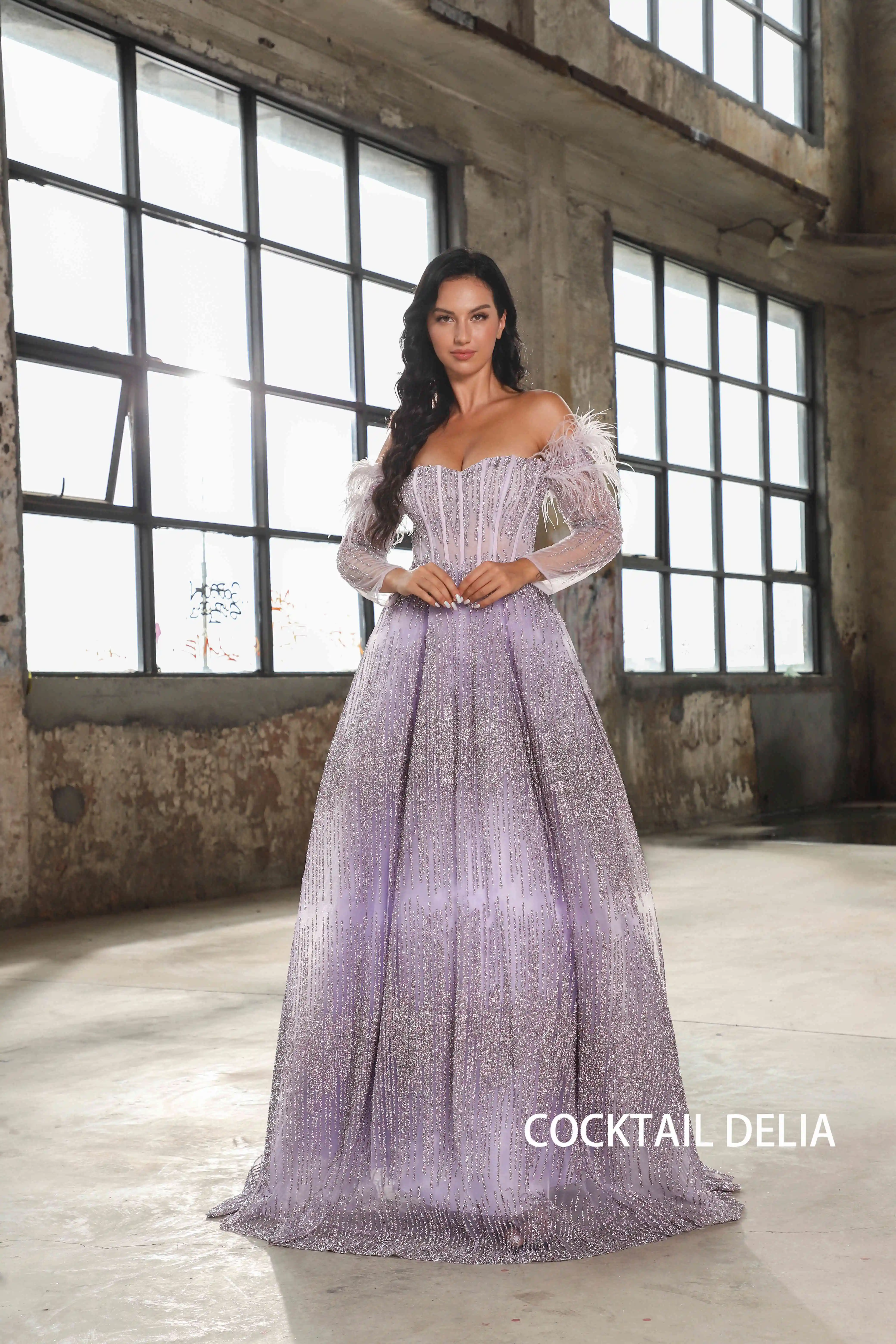 Cocktail Delia Strapless Beach Lace Evening Dresses 2023 Diamond Fashion  New Evening Dress Womem Gowns Color Pink US Size 8