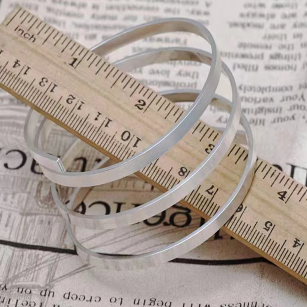 10mm width 999 Pure Silver Plate Jewelry Real Silver Sheet Silver Parts DIYjewelry for accessories