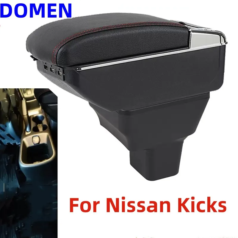 Car Interior Parts Center Console Armrest Box for Nissan Kicks 2016 2017  2018 Auto Armrests Storage with USB - AliExpress