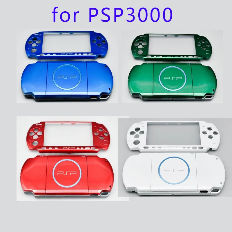 

High Quality For PSP3000 PSP 3000 Shell Game Console replacement New Version full housing shell cover case with button kit