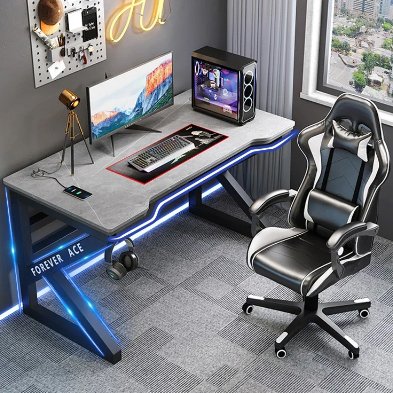 Bedroom Game Computer Desks Esports Easy Learning Household Computer Desks Desktop Slate Mesa Plegable Office Furniture QF50CD