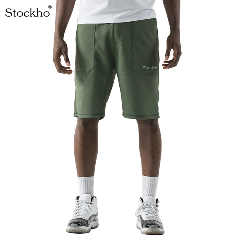 Men's Summer Casual Shorts Fashion Sports Shorts Golf Suit Solid Color Stretch Versatile Casual Pants Men's Bottoms 18-35Y