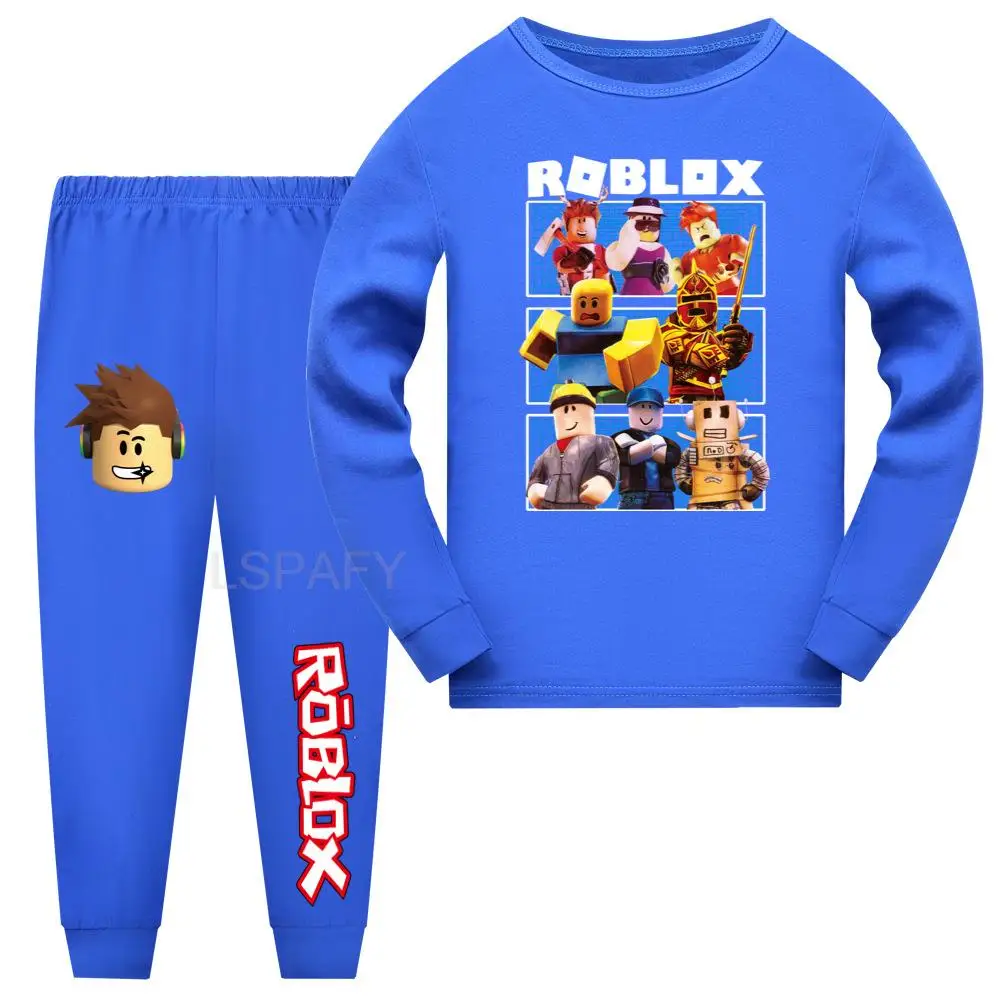 Hot ROBLOX Crianças T-shirt Verão Novo ROBLOX Crianças Roupas de Algodão  Crianças Calças de Manga Curta Terno de Duas Peças - AliExpress