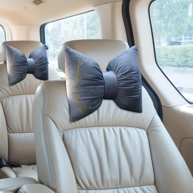 Car Headrest Cushion Auto Seat Head Support Neck Protector Comfortable Head Rest Cushion Head Pain Relief Universal Car Pillow