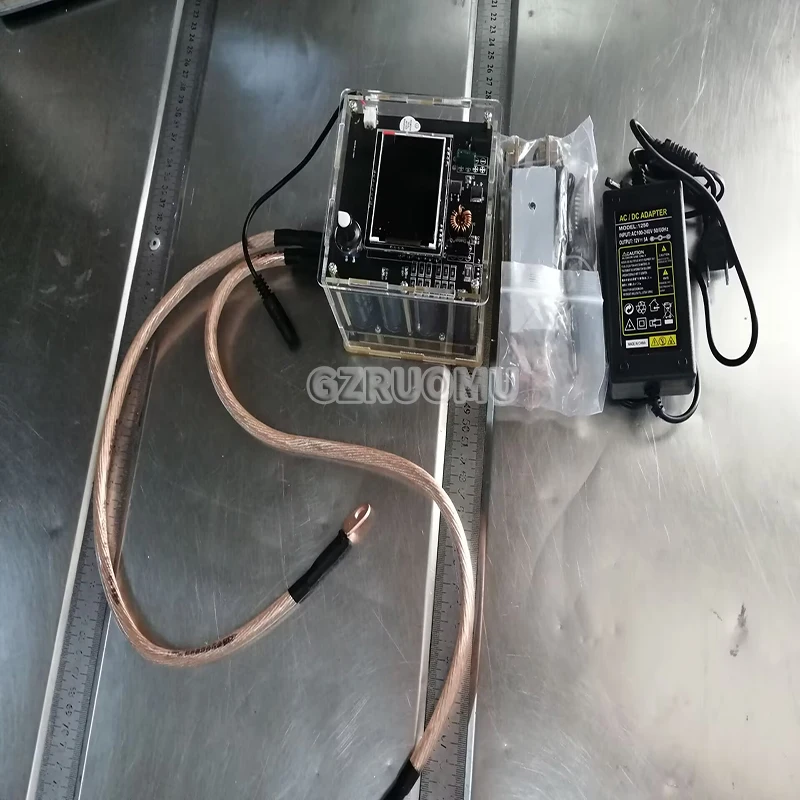Energy Storage Capacitor Spot Welder Controller Portable Spot Welder Suit Semiautomatic Welding Tool 0.25mm 18650 Battery 6