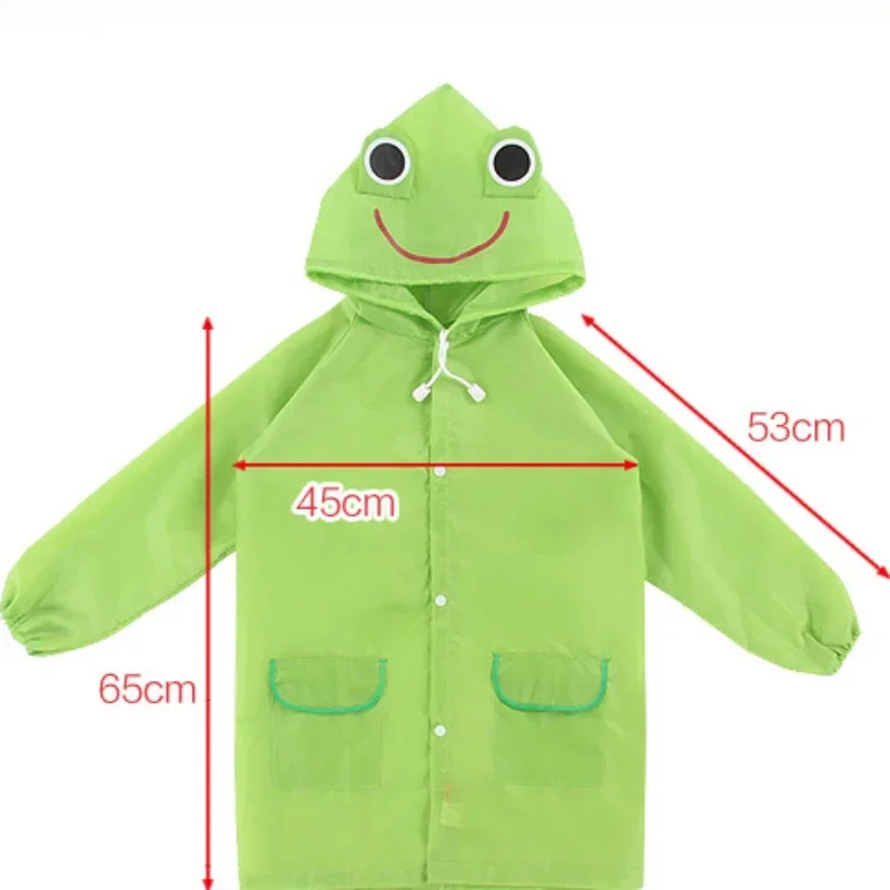 Cartoon Animal Style Waterproof Kids Baby Raincoat for Children Rain Coat Rainwear Student Poncho Rain Coat Kids raincoat poncho