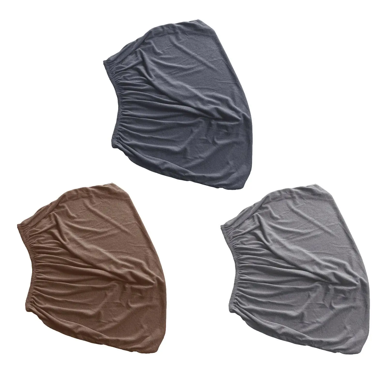 Elastic Bed Headboard Cover Washable Bed Back Cover Modern Small Square Jacquard Head Protector Bedroom Decoration