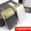 11000 RPM POP Barbers P620 Men's Electric Shaver Double Foil USB Professional Barber Machines Hair Trimmer Machine Shaver Male 6