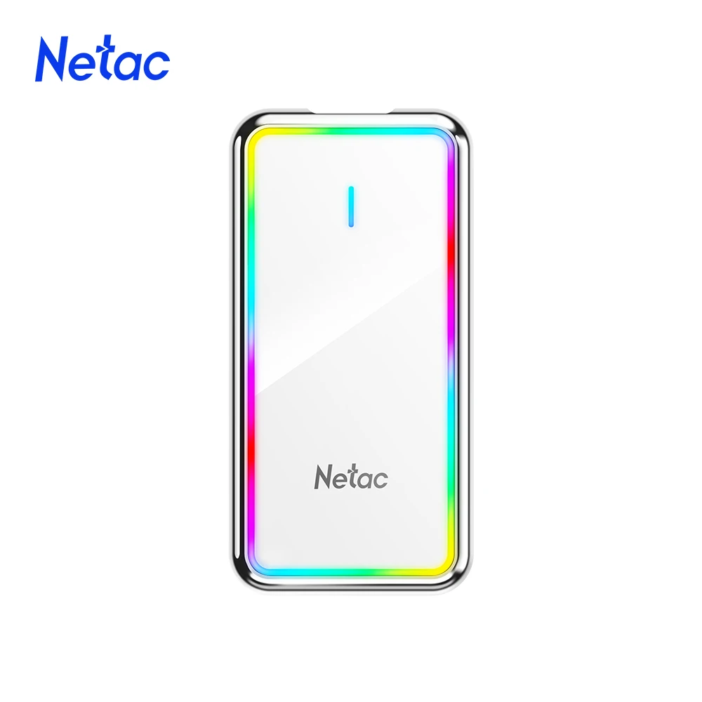 Внешний жесткий диск Netac hd externo ssd 1 ТБ SSD 250 ГБ 500 Гб RGB Портативный твердотельный Type-c