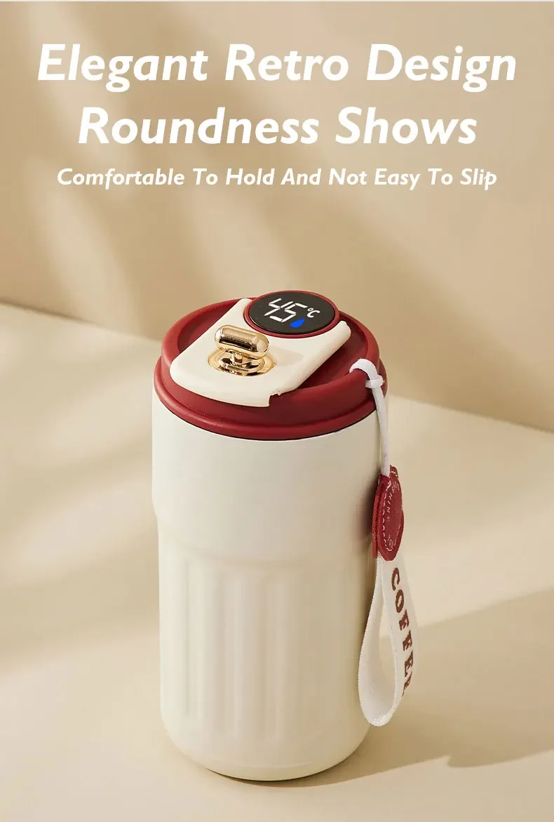 316 Steel LED Temperature Thermos Bottle