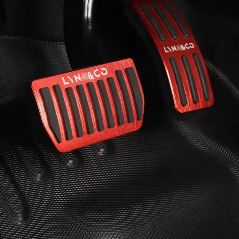 Pedal Cover Lynk Co 01 02 03 05 Non-slip Aluminum Alloy Throttle Brake Pedal Cover EM-P Brake Accelerator Pedal Car Accessories