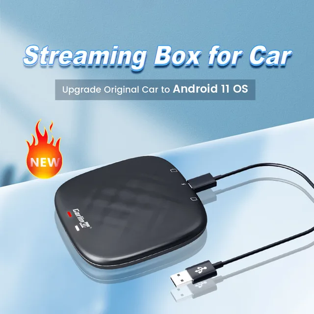 CarlinKit Android 12.0 AIBOX-Plus Dongle,4+64G unabhängiges  Android-System/Wireless CarPlay/Wireless Android Auto,Unterstützung für  , Netflix, Disney+ usw.: : Elektronik & Foto