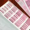 Bible Tabs Reposition Large Print Stickers Easy to Read and Apply Bible Tabs for Women and Man White Pink 1