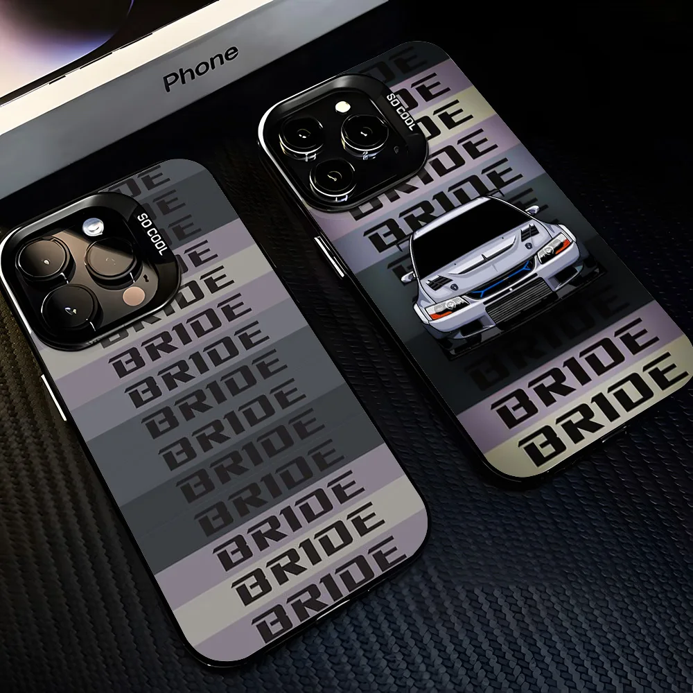 Japanese JDM Car BRIDEs Anti-Fall Phone Case
