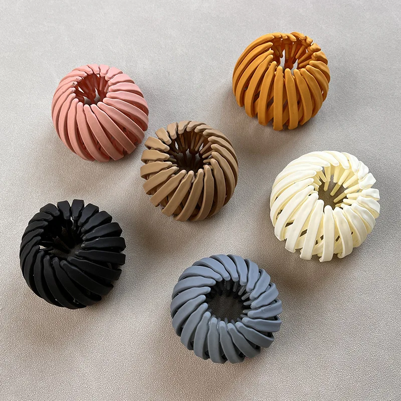 Mode Vogelnest Haars pangen für Frauen matte Haar Krallen clips Pferdes chwanz Haarschmuck für Frauen Mädchen