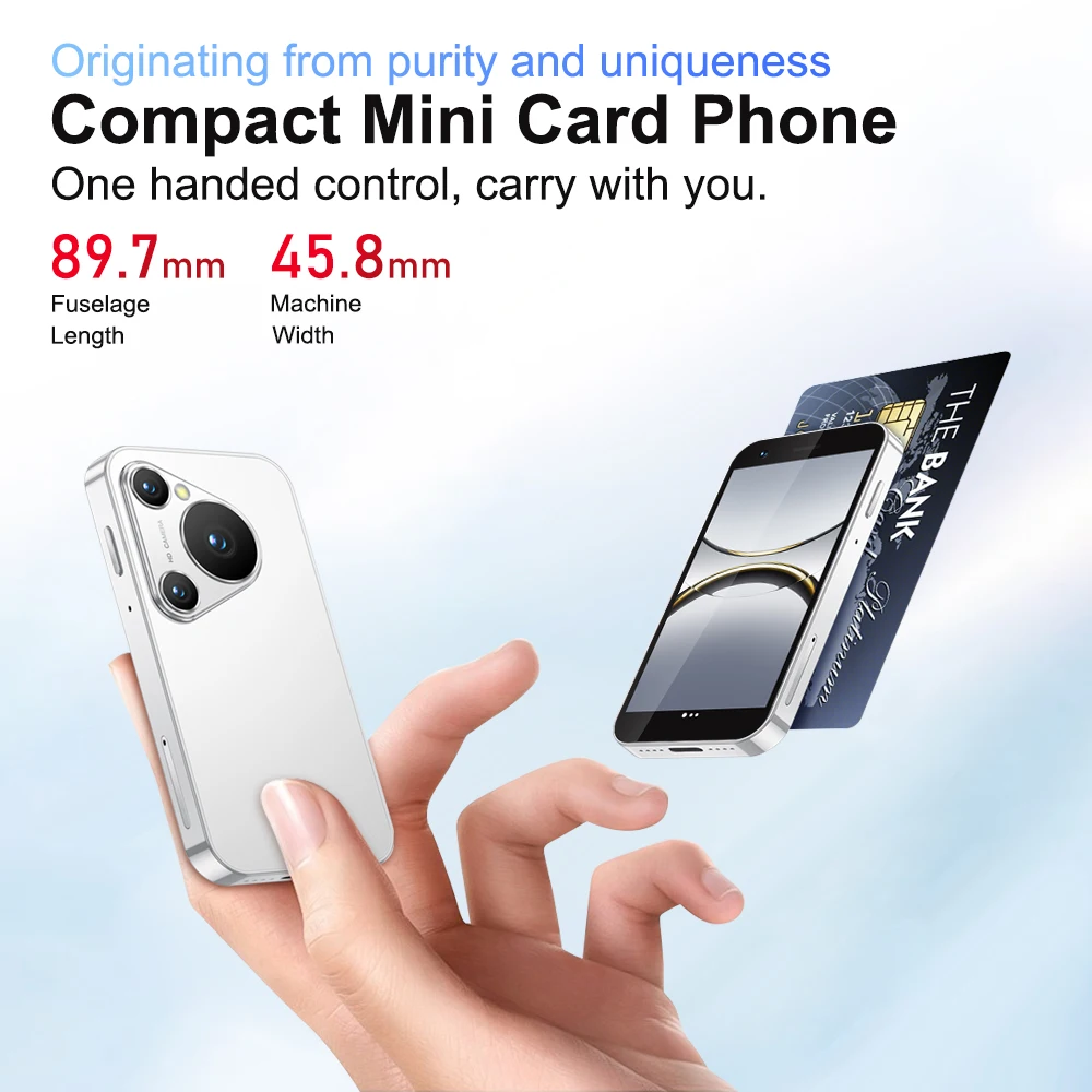 FUFFI P70 Pro Max Smartphone Android Face ID Portable 8.1 Mini 3G Smart Phone 3.0Inch HD 16GB ROM 2000mAH Battery Cellphone 4