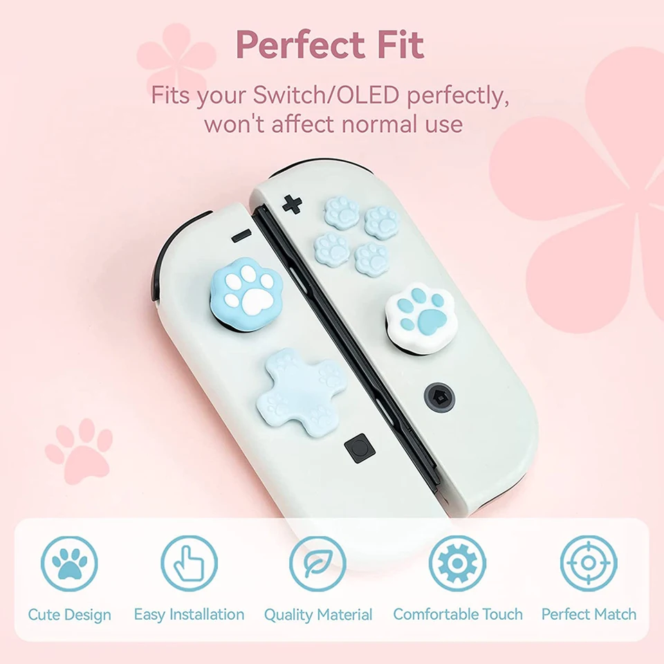 Switch Lite Thumb Grips, Different Sizes Joystick Caps For...
