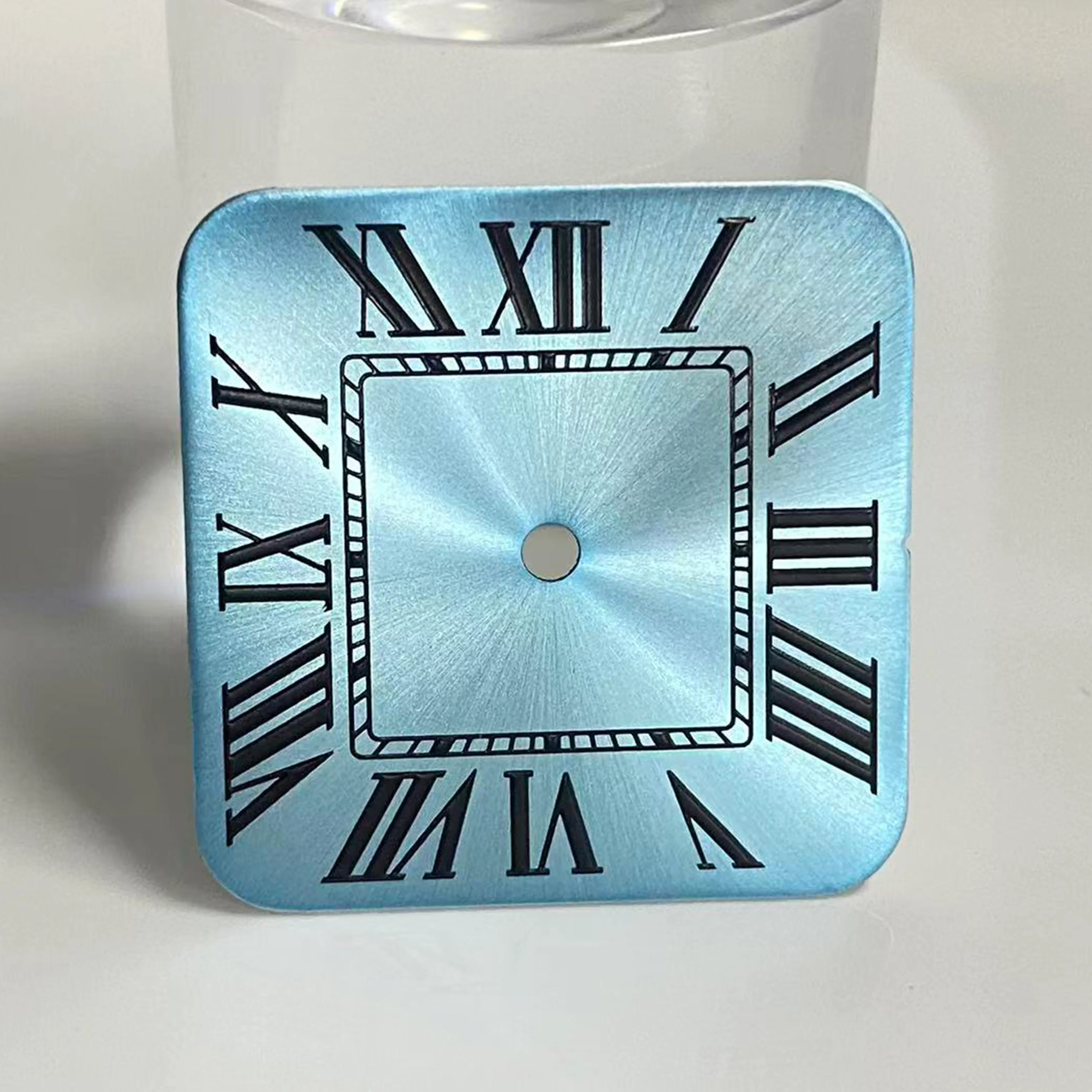Enhance your product title with a focus on its key features and aesthetics:

27mm Square Multicolor Custom Dial for Automatic Watch Movements